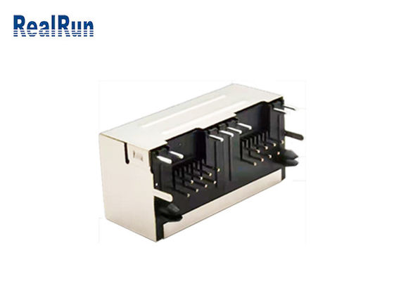 Lo SGS di Jack modulare del connettore del PWB 8P8C RJ45 con il LED ha protetto