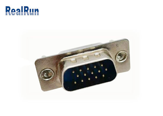 Lega per saldatura maschio del connettore UL94V-0 dell'intestazione D di Pin PBT di HDP 15 SOTTO