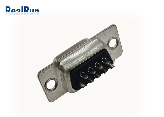 SGS del connettore di DB 9 Pin Female Header VGA D della lega per saldatura sotto per il PWB