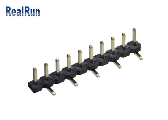 Fila verticale PA6T di PA6T SMT SMD Pin Header Connector 2.0mm singola