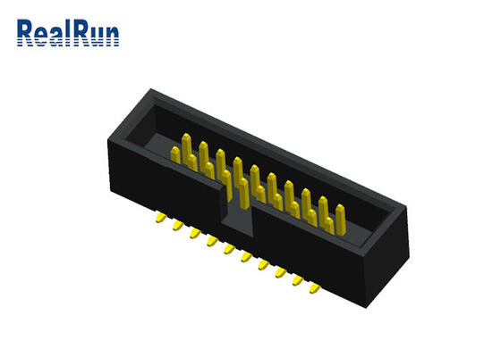Cavo dell'intestazione 1.27mm del contenitore di SGS LCP PA6T PBT SMT per imbarcarsi su connettore
