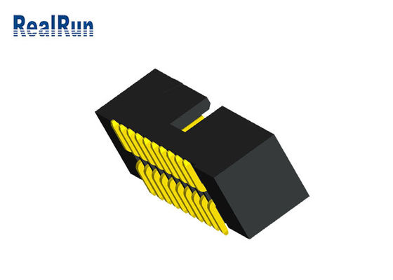 Cavo dell'intestazione 1.27mm del contenitore di SGS LCP PA6T PBT SMT per imbarcarsi su connettore