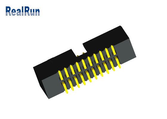 Cavo dell'intestazione 1.27mm del contenitore di SGS LCP PA6T PBT SMT per imbarcarsi su connettore
