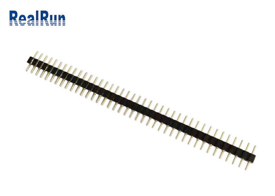 connettore di Pin Male Header Gold Terminal del giro del PWB della IMMERSIONE di 2.54mm