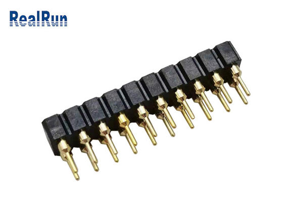 IMMERSIONE Pin Female Header 20 Pin Dual Row Socket Connector di PBT 2.54mm