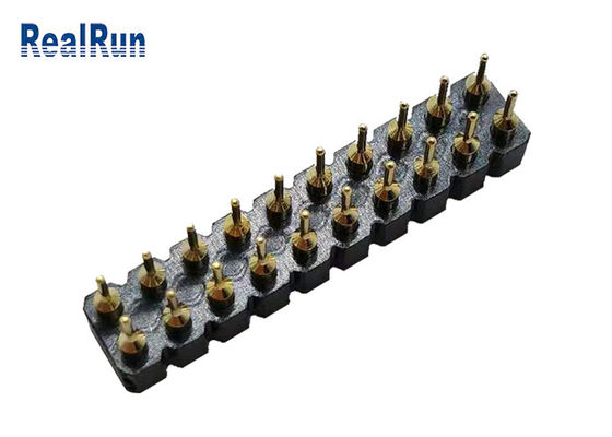 IMMERSIONE Pin Female Header 20 Pin Dual Row Socket Connector di PBT 2.54mm
