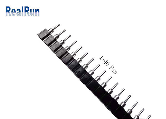 CuZn36Pb3 fila femminile d'ottone della IMMERSIONE 40P Pin Header 2.54mm singola