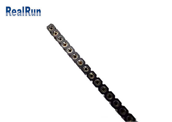 CuZn36Pb3 fila femminile d'ottone della IMMERSIONE 40P Pin Header 2.54mm singola
