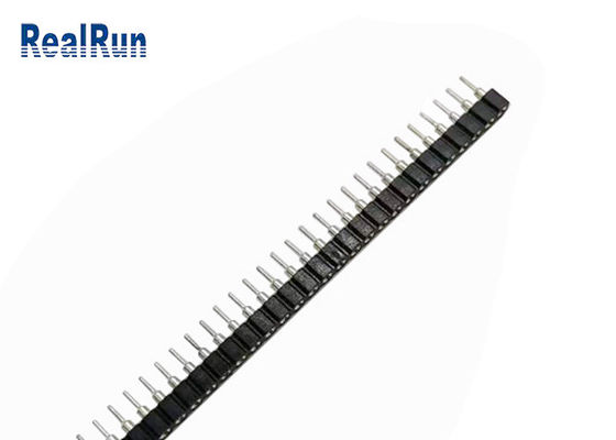 CuZn36Pb3 fila femminile d'ottone della IMMERSIONE 40P Pin Header 2.54mm singola