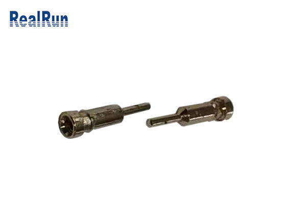 immersione terminale femminile di fila 4P del connettore 1 dell'oro 1000V RMS di 2.54mm