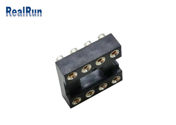 Connettore femminile UL94V-0 8P diritto dell'intestazione dell'incavo del passo 2.54mm IC