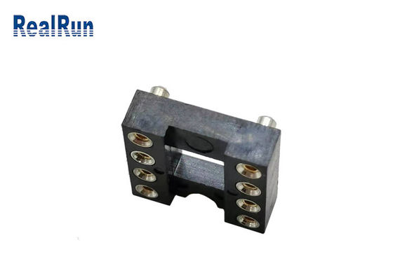 Connettore femminile UL94V-0 8P diritto dell'intestazione dell'incavo del passo 2.54mm IC