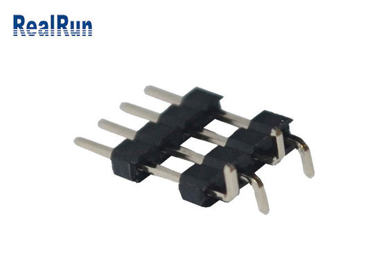 UL94V-0 connettore maschio dell'intestazione del PWB dell'ottone PA6T 2.0mm SMT Pin Header 2amp