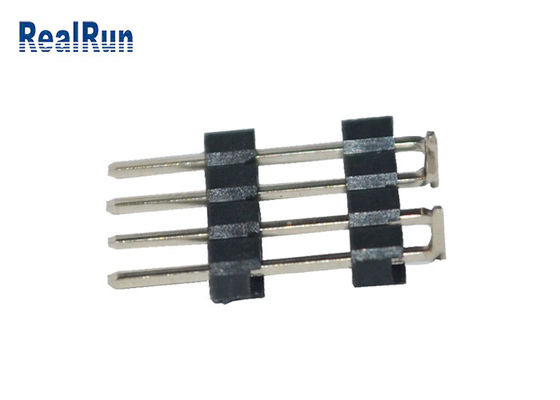 UL94V-0 connettore maschio dell'intestazione del PWB dell'ottone PA6T 2.0mm SMT Pin Header 2amp
