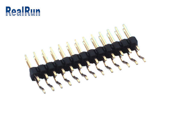 Pin orizzontale PA6T di SMD 1000VAC PA6T Pin Header Gold Flash 36