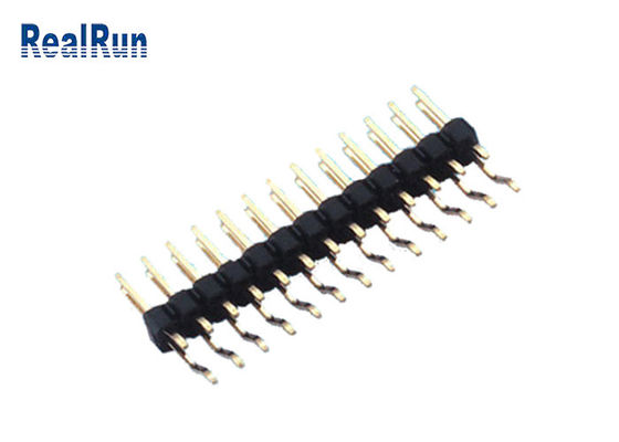 Pin orizzontale PA6T di SMD 1000VAC PA6T Pin Header Gold Flash 36