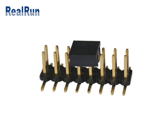 Connettore PA6T del bordo di LCM LED UL94V-0 SMT Pin Header Brass Board To