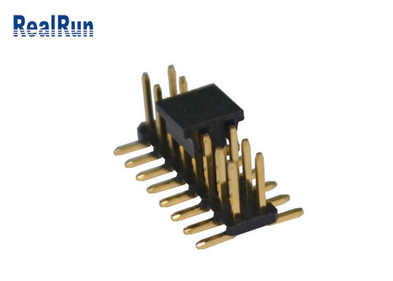 Connettore PA6T del bordo di LCM LED UL94V-0 SMT Pin Header Brass Board To