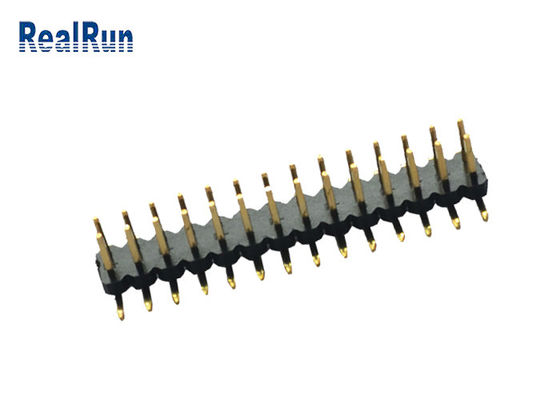 Connettore d'ottone dell'intestazione di fila del doppio di ISO9001 3.0A Pin Header Connector PA6T