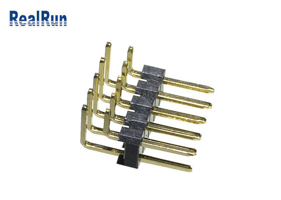doppia fila PA6T di 3Amp LCP PBT 1000VAC Pin Header Connector 2.54mm