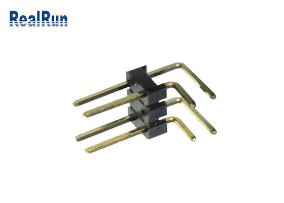 Connettore doppio dell'intestazione di fila del connettore UL94V-0 dell'intestazione del PWB di LCP PA6T PBT