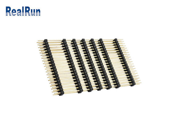 LCP PA6T diritto PBT Pin Header Connector Thermoplastic UL94V-0