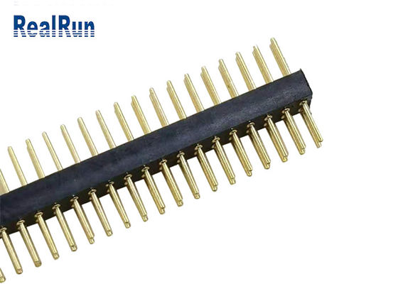 Giro Pin Header Straight 70P LCP UL94V-0 di altezza di PA6T PPS 1.9mm