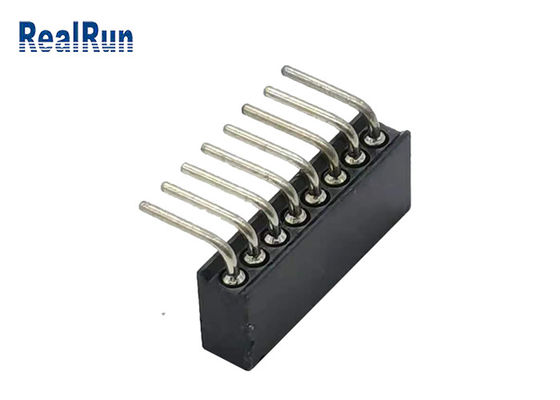 Angolo retto rotondo di altezza 4.1mm Pin Header L8.6mm di PA6T PPS
