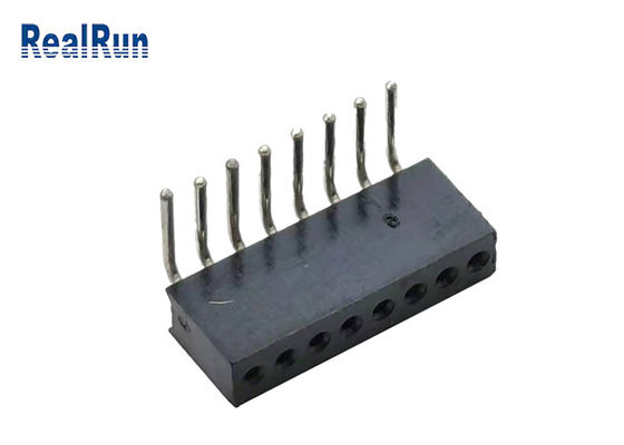 Angolo retto rotondo di altezza 4.1mm Pin Header L8.6mm di PA6T PPS