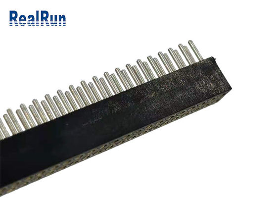 PPS LCP intorno all'ottone femminile H59-3 PA6T del poliestere di Pin Header UL94V-0