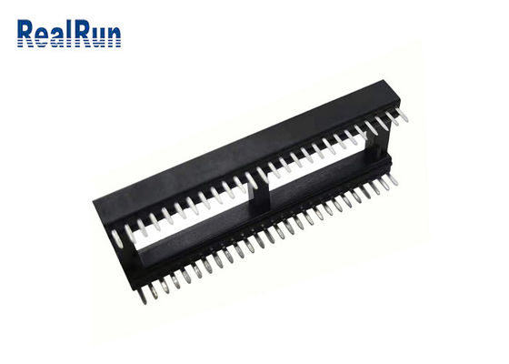 15,24 connettore femminile dell'intestazione dell'incavo UL94V-0 di fila PBT 52P CI