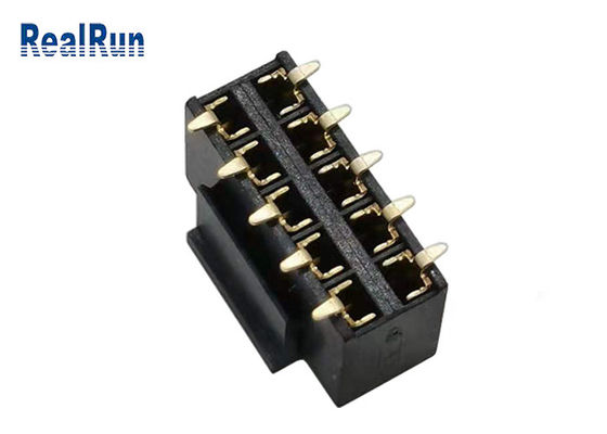 Pin femminile ISO9001 del connettore H7.1 SMD 2×5 dell'intestazione di ohm di LCP PA6T 30m