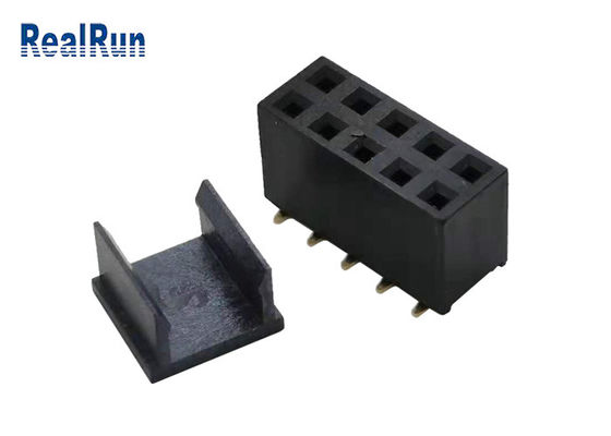Pin femminile ISO9001 del connettore H7.1 SMD 2×5 dell'intestazione di ohm di LCP PA6T 30m