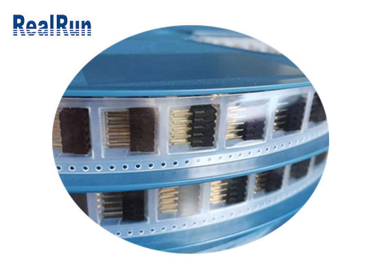 Bordo di Pin Header PA6T LCP di fila del doppio di ISO9001 10P PBT per imbarcarsi su connettore