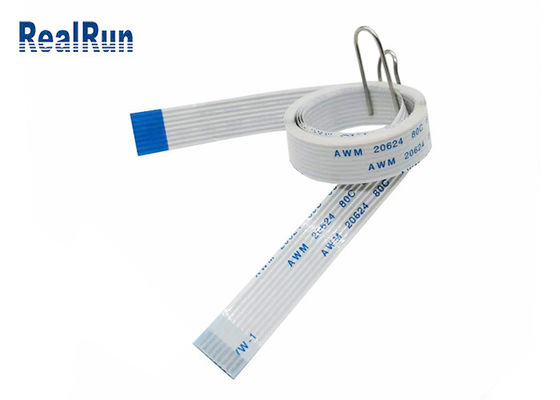 cavo a nastro piano flessibile di lunghezza 43um del cavo a nastro di 1000M Ohm 500AC FPC 1670mm