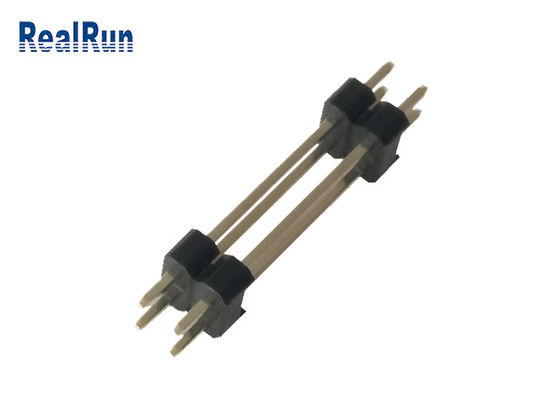 Saldi la CC 0.75A del maschio del PWB di dc 0,75 Pin Header Connector H2.5 4P di PA6T
