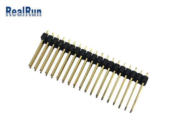 Min della immersione 2*19P 500VAC/del PWB Pin Connector 2.54mm dell'isolante di UL94V-0 PA6T