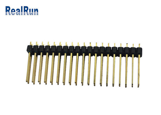 Min della immersione 2*19P 500VAC/del PWB Pin Connector 2.54mm dell'isolante di UL94V-0 PA6T