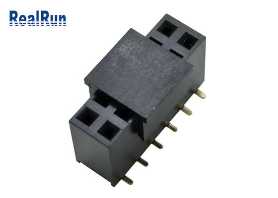 Doratura del bronzo fosforoso del CAPPUCCIO PA6T SMD Pin Header Connector DC500V di LCP