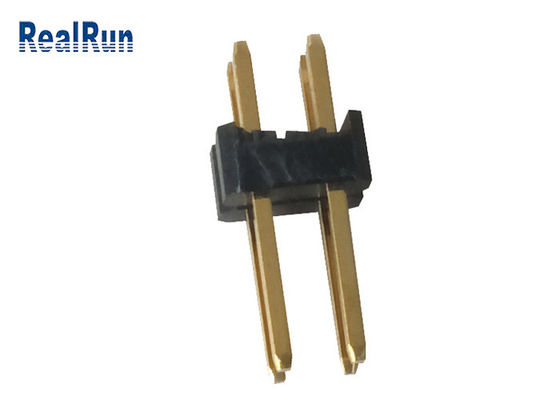 Flash doppio dell'oro di fila UL94V-0 PBT LCP del connettore maschio d'ottone dell'intestazione di LCM