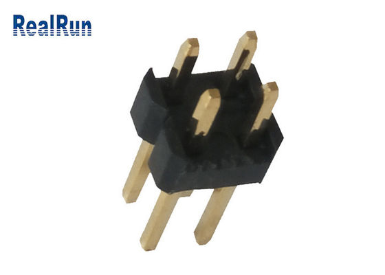 Flash doppio dell'oro di fila UL94V-0 PBT LCP del connettore maschio d'ottone dell'intestazione di LCM