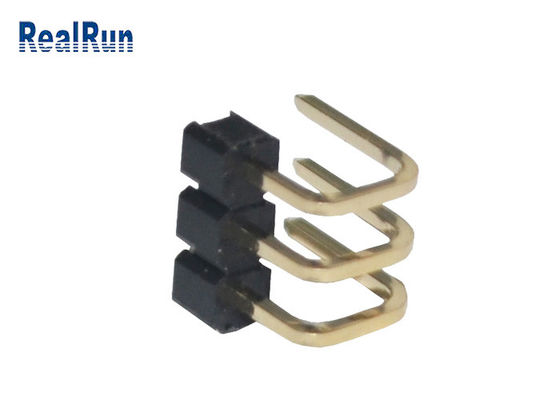 PA6T PBT SMT Pin Connector High Temperature Plastic ISO9001 per LCM LED