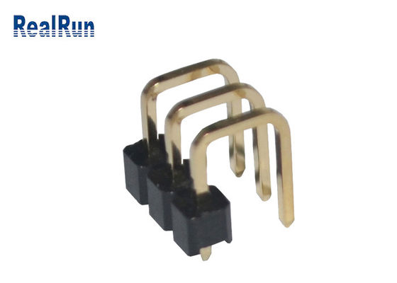 PA6T PBT SMT Pin Connector High Temperature Plastic ISO9001 per LCM LED
