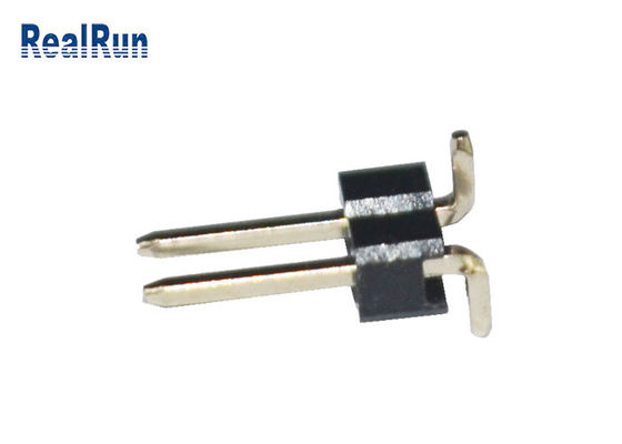 Au sopra Ni SMT Pin Header Oxidation Resistance 2 Pin Single Row PA6T