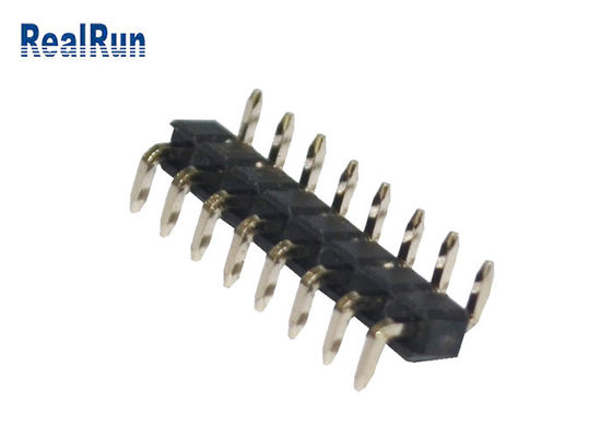 Resistenza di ossidazione ad angolo retto del connettore UL94V-0 2.54mm dell'intestazione di LCP PBT