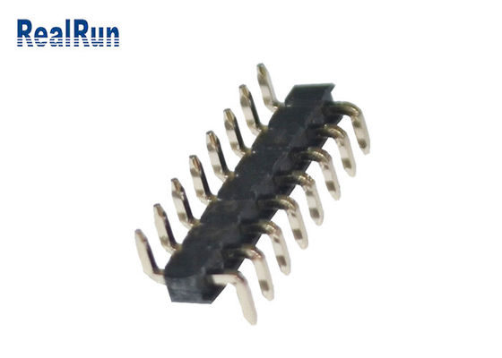 Resistenza di ossidazione ad angolo retto del connettore UL94V-0 2.54mm dell'intestazione di LCP PBT