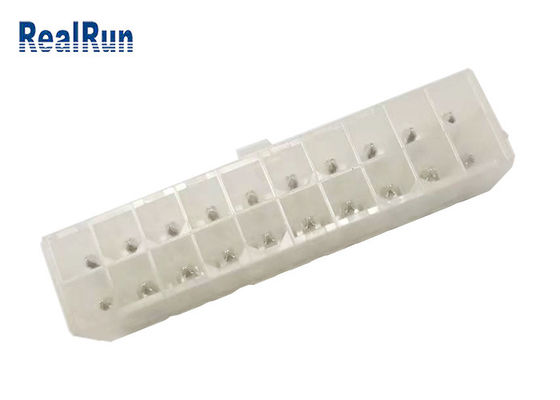 Il connettore 7A del wafer dell'intestazione del PWB IMMERGE il cavo per imbarcarsi su 2*10 diritto Pin Nylon 66