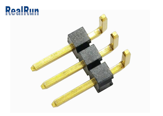 Au d'ottone 3μ» Pin Header 1*3P H3.2 dello SGS LCP di LCP Pin Header Connector