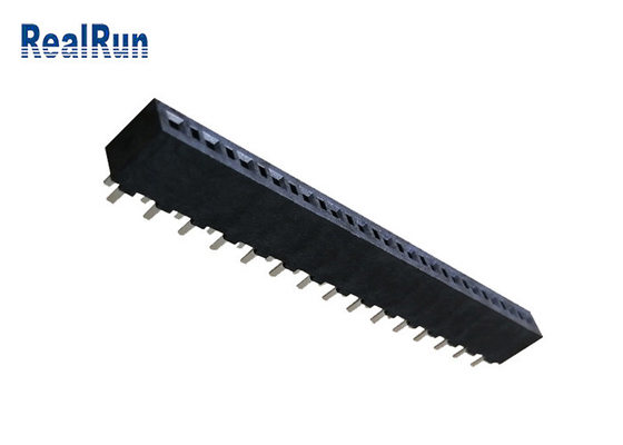 Il connettore DC500V dell'intestazione di LCP Smt immerge 1*15P di saldatura Tin Plating PBT PA6T