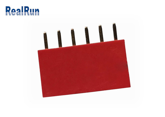 Ottone femminile della immersione LCP del connettore DC500V 1×6P dell'intestazione di PA6T PBT